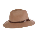 MJM Hats - Levi WR Crush - Fedora Hat - Beige