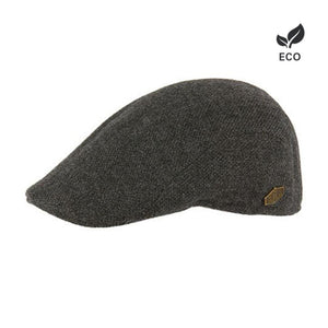 MJM Hats - Maddy - Sixpence/Flat Cap - Anthracite