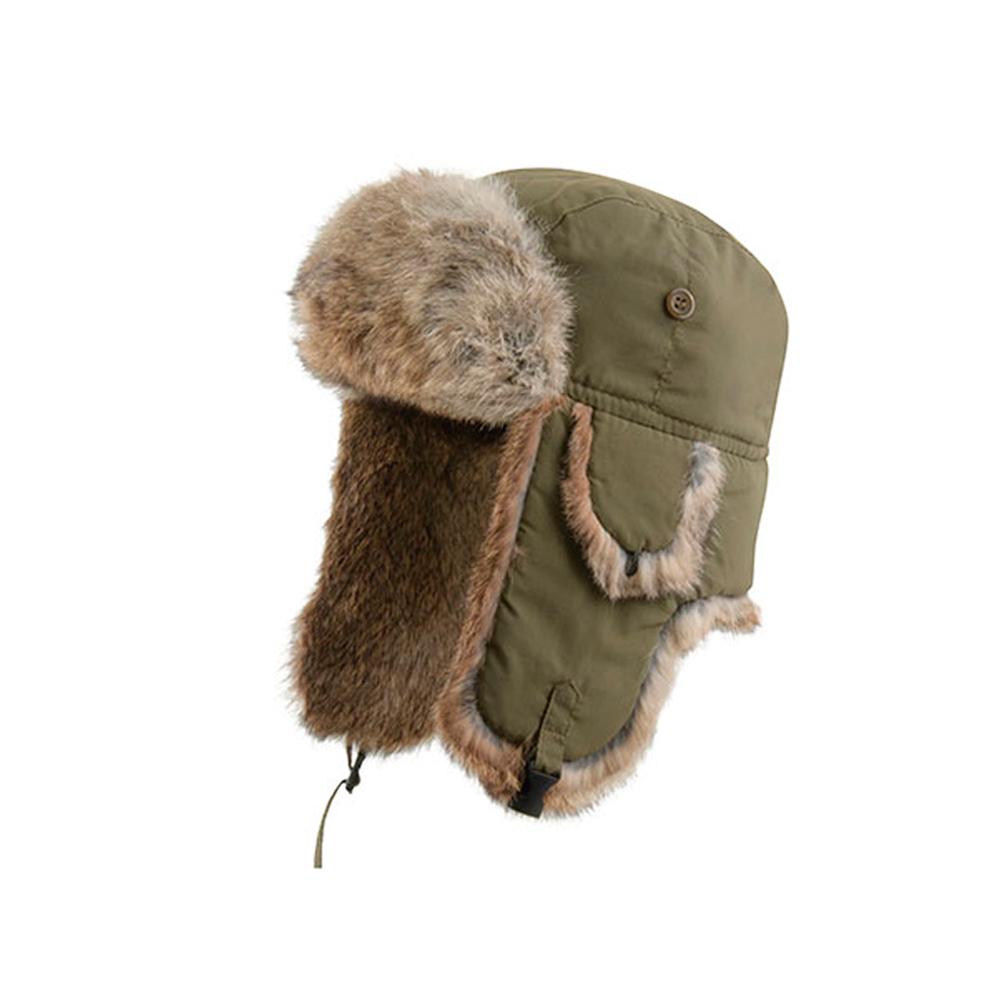 MJM Hats - TH1108 W - Trapper - Army/Hare