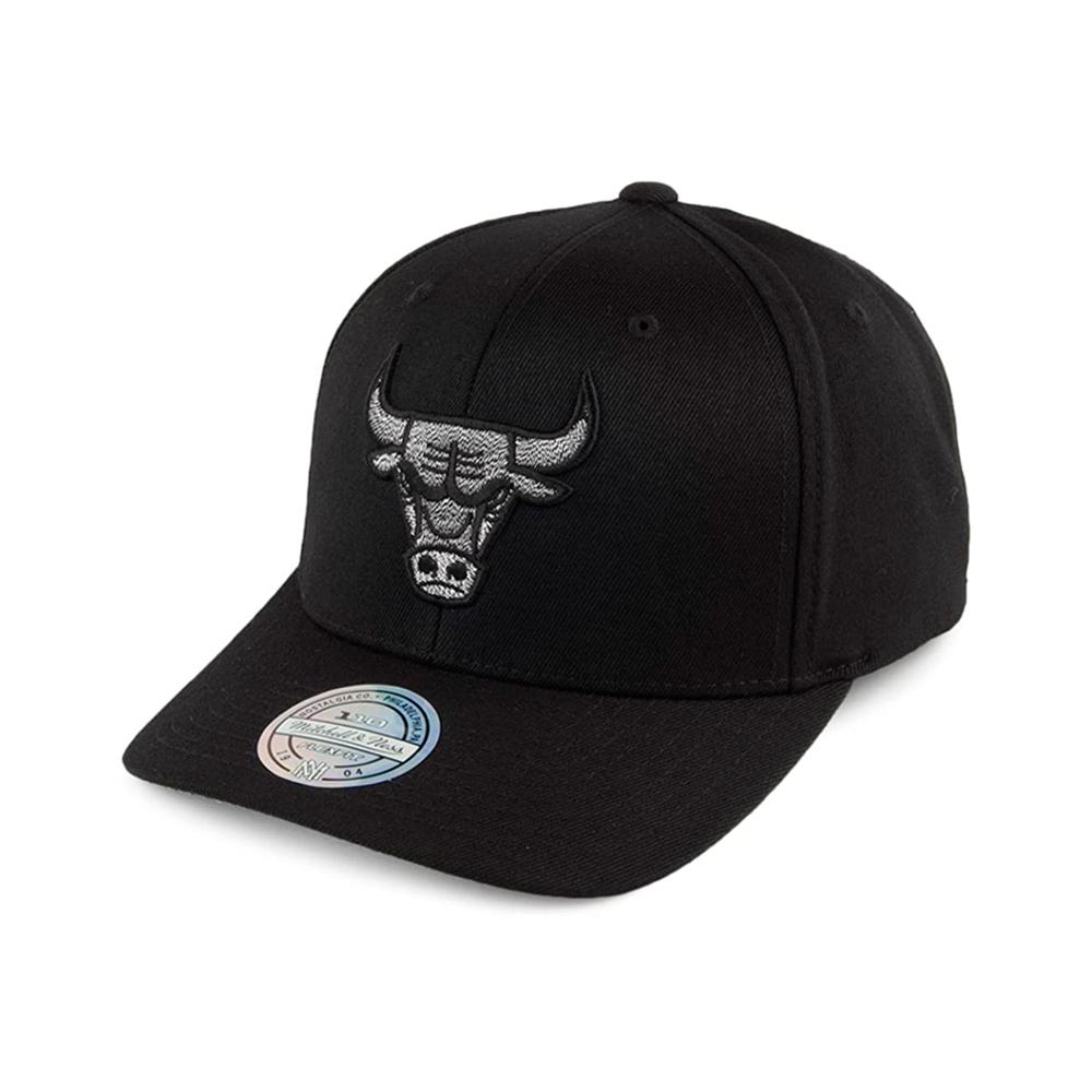 Mitchell & Ness - Chicago Bulls Melange Logo - Snapback - Black