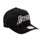 Mitchell & Ness - LA Lakers 110 Outline - Snapback - Black/White