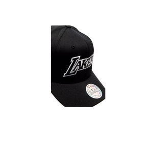 Mitchell & Ness - LA Lakers 110 Outline - Snapback - Black/White