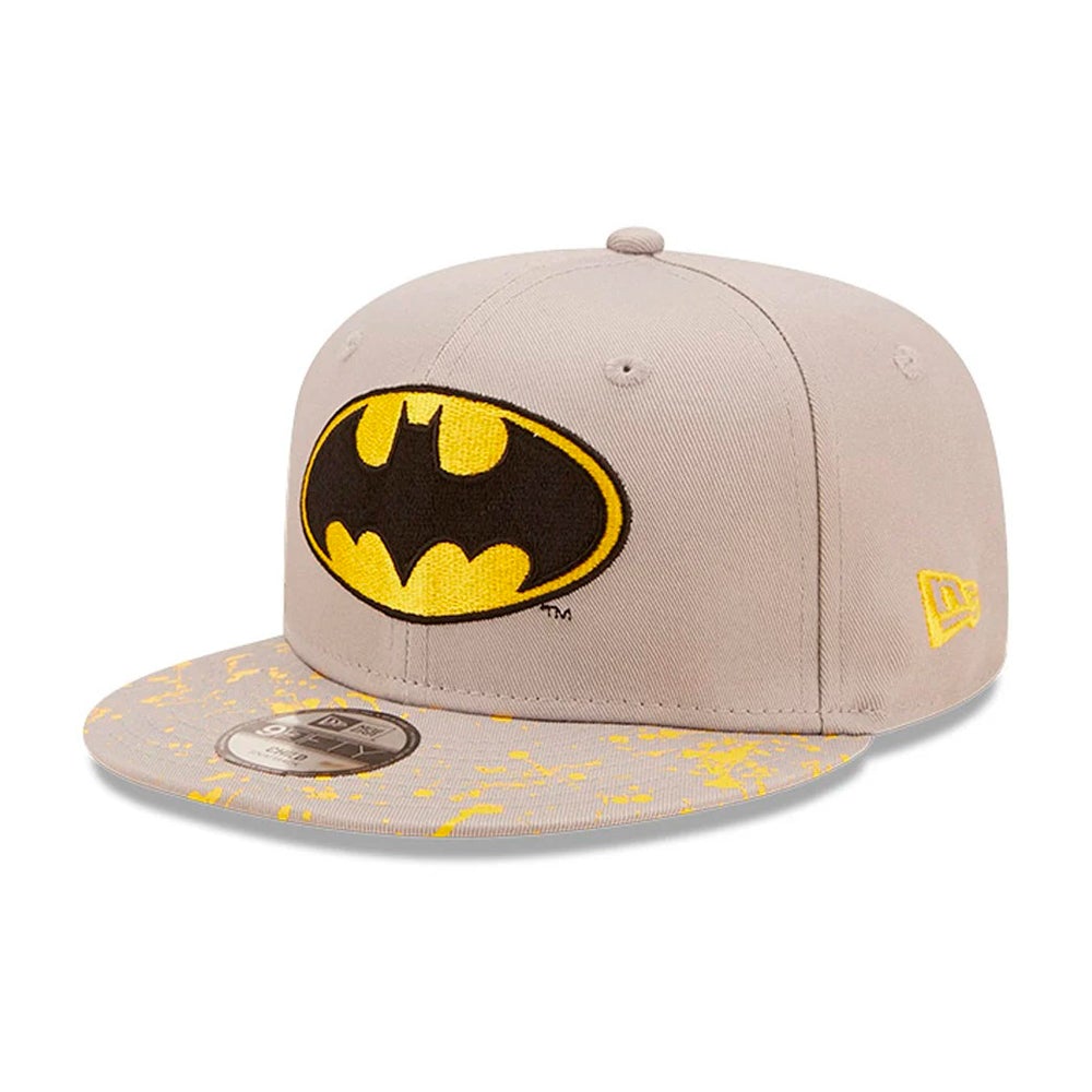 New Era - Batman 9Fifty Paint Splatter Child - Snapback - Grey/Yellow