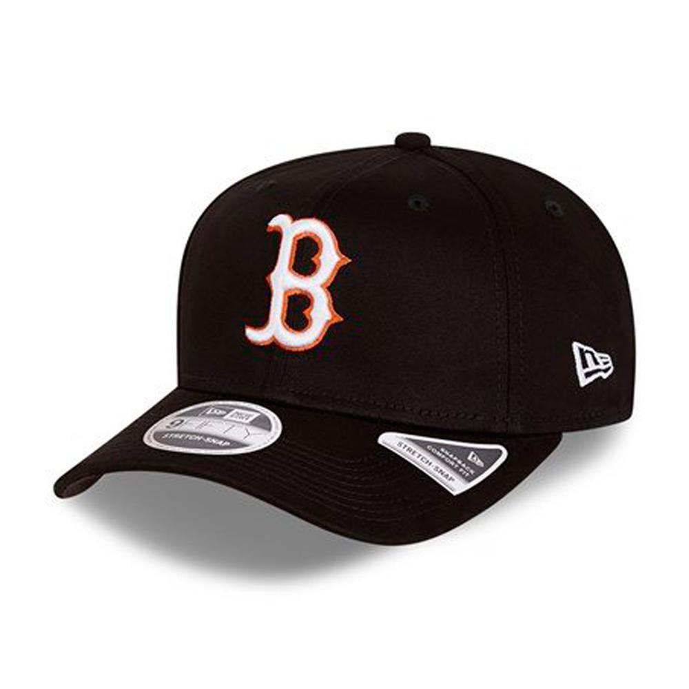 New Era - Boston Red Sox 9Fifty Stretch Snap - Snapback - Black/Neon White