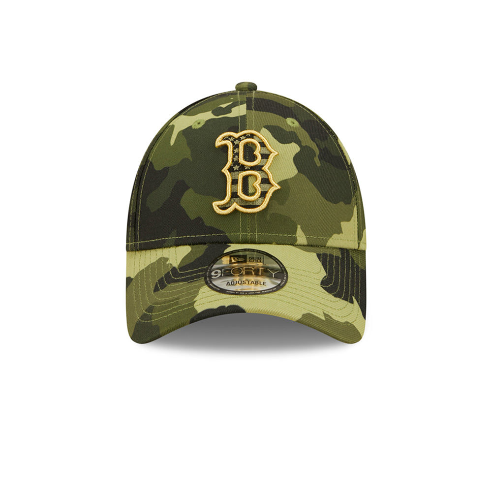 New Era - Boston Red Sox 9Forty Armed Forces Day - Snapback - Camo/Gold