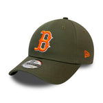 New Era - Boston Red Sox 9Forty Essential - Adjustable - Olive/Orange