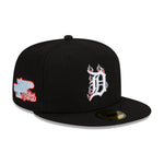 New Era - Detroit Tigers 59Fifty Team Fire - Fitted - Black