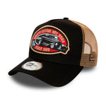 New Era - Hot Rod Fabric Patch Clean a Frame - Trucker/Snapback - Black/Brown