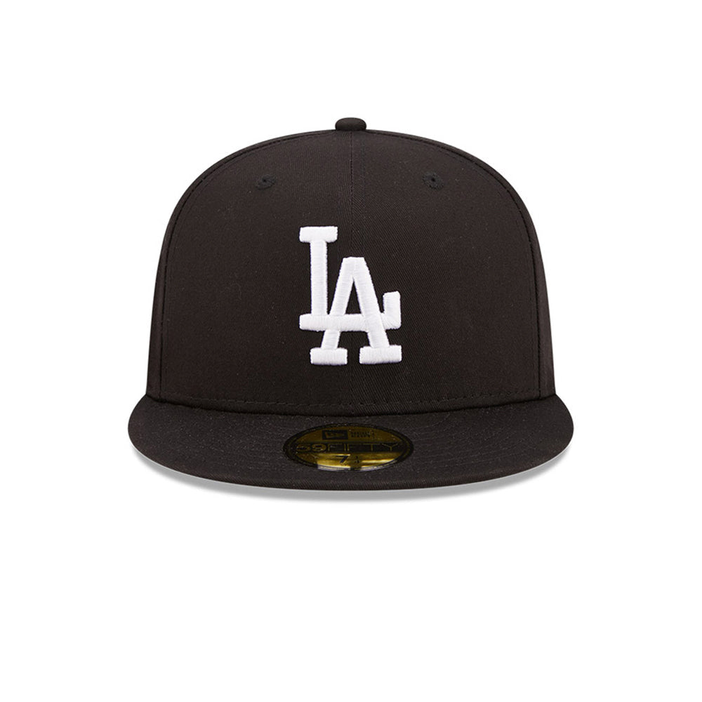New Era - LA Dodgers 59Fifty Side Patch - Fitted - Black/White