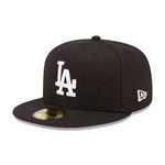New Era - LA Dodgers 59Fifty Side Patch - Fitted - Black/White