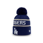 New Era - LA Dodgers Stripe Cuff Bobble - Beanie - Blue
