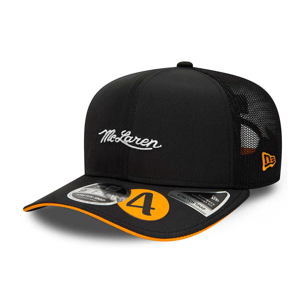 New Era - McLaren F1 Lando Norris 9Fifty Stretch Snap - Trucker/Snapback - Black