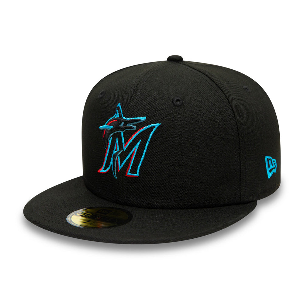 New Era - Miami Marlins 59Fifty Authentic - Fitted - Black