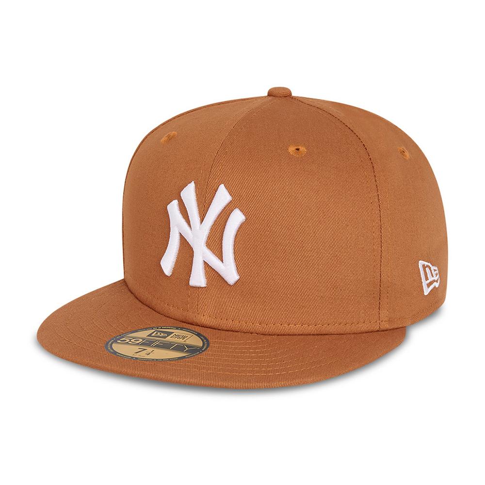 New Era - NY Yankees 59Fifty Essential - Fitted - Brown/White
