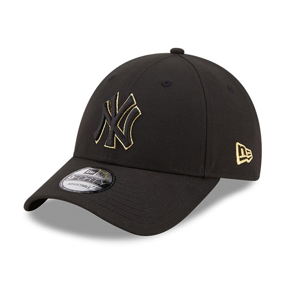 New Era - NY Yankees 9Forty Gold Logo - Snapback - Black