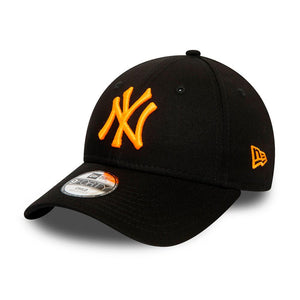 New Era - NY Yankees 9Forty Kids - Snapback - Black/Neon Orange