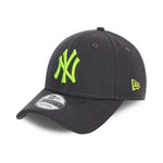 New Era - NY Yankees 9Forty Neon Pack - Adjustable - Grey/Yellow