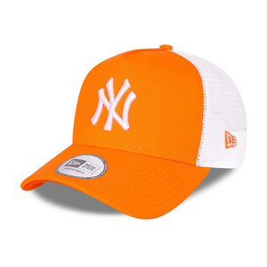 New Era - NY Yankees A Frame - Trucker/Snapback - Orange/White