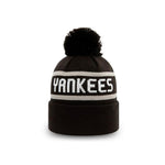 New Era - NY Yankees Stripe Cuff Bobble - Beanie - Black