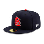 New Era - St Louis Cardinals 59Fifty Authentic - Fitted - Navy/Red