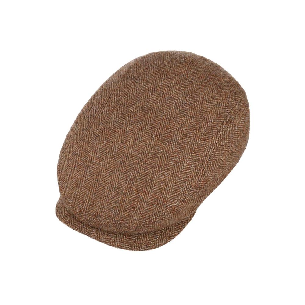 Stetson - Belfast Classic Wool - Sixpence/Flat Cap - Rust