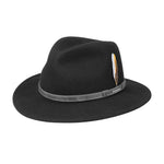 Stetson - Cartbridge Traveller Hat Vitafelt - Fedora - Black