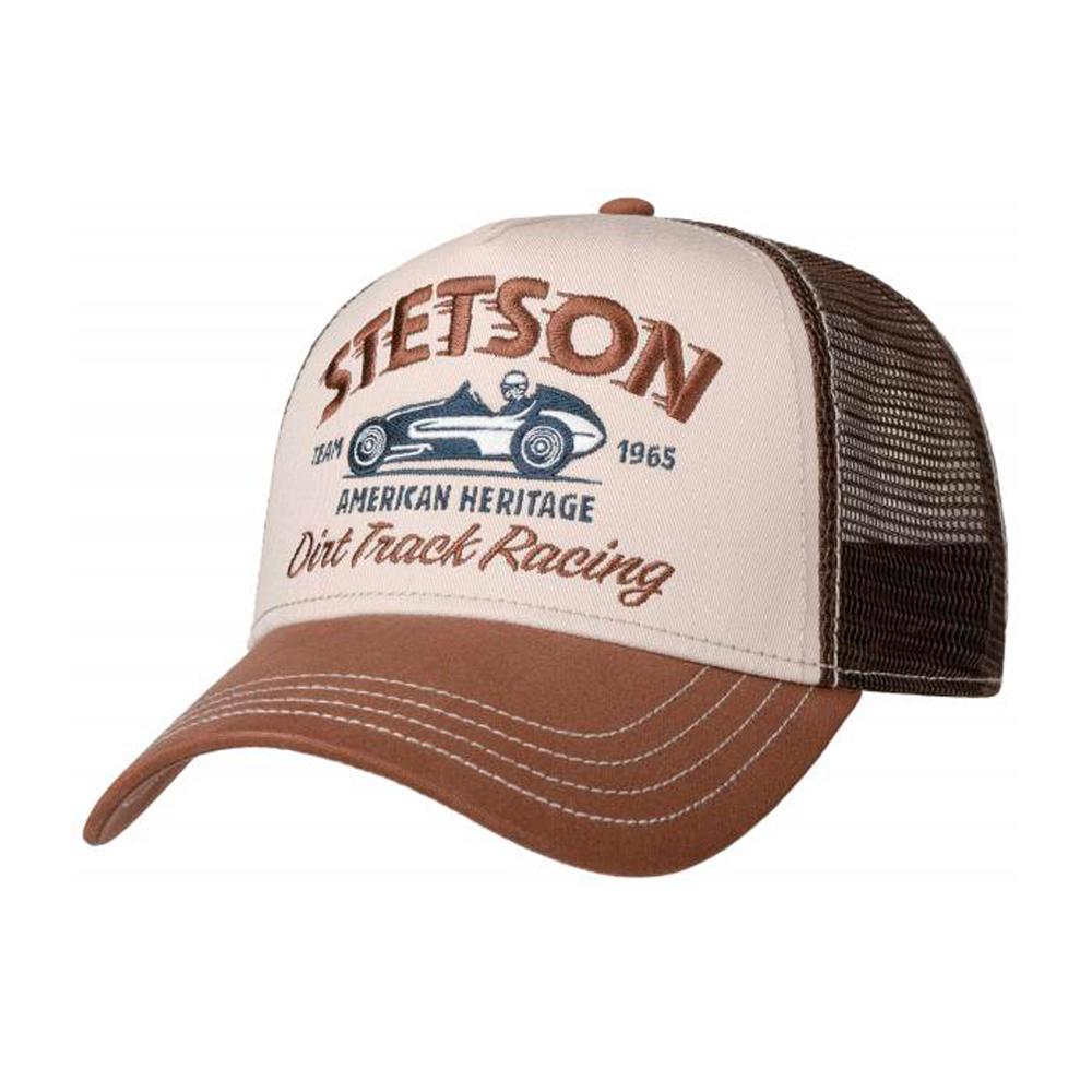 Stetson - Dirt Track Racing - Trucker/Snapback - Brown