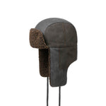 Stetson - Fairbanks Cotton Bomber Aviator Hat - Beanie - Brown