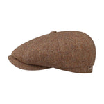 Stetson - Hatteras Classic Wool - Sixpence/Flat Cap - Rust