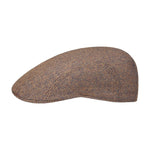 Stetson - Madison Silk - Sixpence/Flat Cap - Brown/Navy