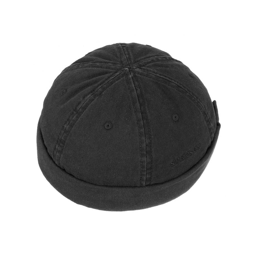 Stetson - Ocala Cotton Docker Cap - Adjustable - Black