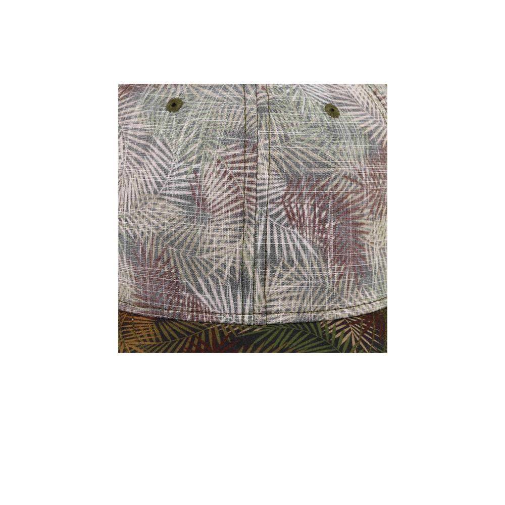Stetson - Palm Leaf Baseball Cap - Snapback - Olive/Mottled