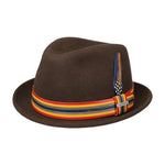 Stetson - Player Woolfelt - Felt Hat - Brown