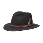 Stetson - Rantoul - Fedora/Traveller Hat - Black