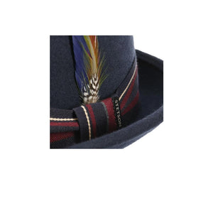 Stetson - Salco Player Wool Hat - Fedora - Navy