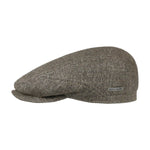 Stetson - Taleco Wool - Sixpence/Flat Cap - Olive/Mottled