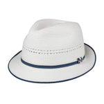 Stetson - Tavato Toyo Trilby - Straw Hat - White