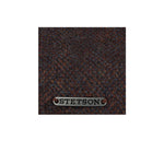 Stetson - Texas Wool Herringbone - Sixpence/Flat Cap - Brown/Blue