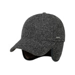 Stetson - Vilson Wool Cap With Ear Flaps - Flexfit - Anthracite Grey