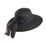 Sur La Tete - Beachside Sun Hat- Straw Hat - Black