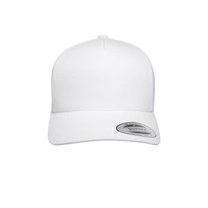 Yupoong - Trucker 5 Panel - Snapback - White